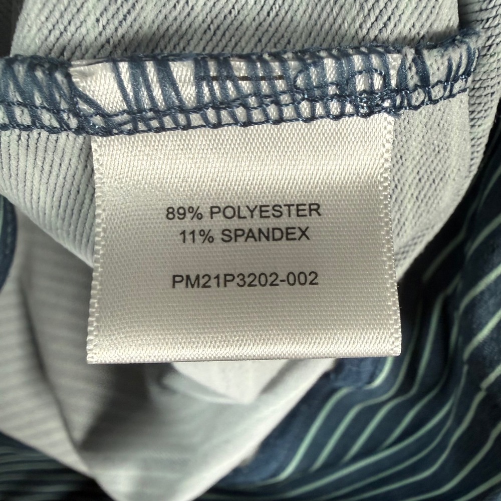 Masters Peter Millar Pullover Men Small Blue Stri… - image 7